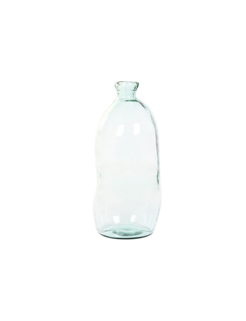 Jarrón Home ESPRIT Transparente Cristal reciclado 34 x 34 x 73 cm