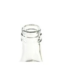 Jarrón Home ESPRIT Transparente Marrón claro Cristal Natural 37 x 37 x 55 cm
