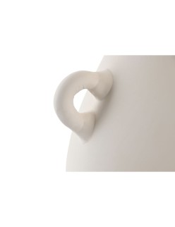 Jarrón Home ESPRIT Beige Terracota Estilo artesanal 29 x 25 x 25 cm