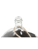 Jarrón Home ESPRIT Transparente Marrón oscuro Cristal Colonial 37 x 37 x 55 cm