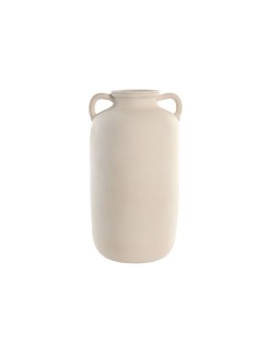 Jarrón Home ESPRIT Beige Terracota Estilo artesanal 27 x 25 x 50 cm