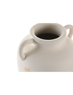 Jarrón Home ESPRIT Beige Terracota Estilo artesanal 27 x 25 x 50 cm