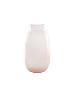 Jarrón Home ESPRIT Rosa Cristal Moderno 23 x 23 x 44 cm