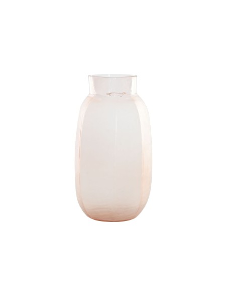 Jarrón Home ESPRIT Rosa Cristal Moderno 23 x 23 x 44 cm