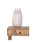 Jarrón Home ESPRIT Rosa Cristal Moderno 23 x 23 x 44 cm