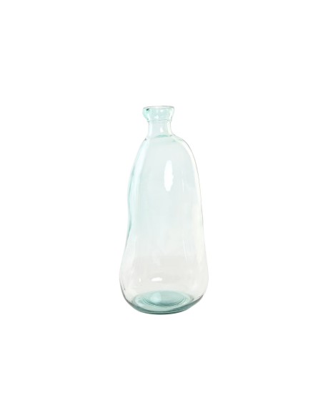 Jarrón Home ESPRIT Transparente Cristal reciclado 22 x 22 x 51 cm