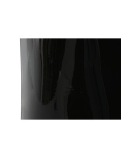Jarrón Home ESPRIT Negro Cristal reciclado 22 x 22 x 51 cm