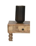 Vase Home ESPRIT Gris foncé Verre Moderne 18 x 18 x 31 cm