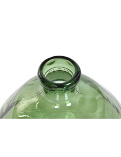 Jarrón Home ESPRIT Verde Cristal reciclado 45 x 45 x 47,5 cm