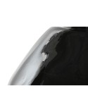 Vase Home ESPRIT Noir Cristal recyclé 31 x 31 x 32 cm