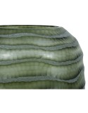 Jarrón Home ESPRIT Verde Cristal Moderno 27 x 27 x 33 cm