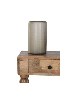 Jarrón Home ESPRIT Cristal Moderno 18 x 18 x 31 cm