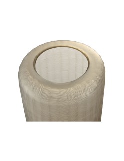 Jarrón Home ESPRIT Cristal Moderno 18 x 18 x 31 cm