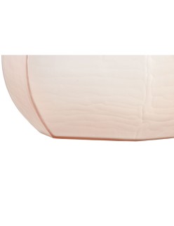 Jarrón Home ESPRIT Rosa Cristal Moderno 28 x 28 x 27 cm