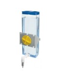 Ciotola per animali domestici Ferplast Sippy 4676 Acciaio inossidabile 600 ml Trasparente Roditori