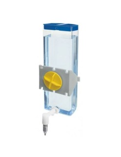 Comedouro para animais de estimação Ferplast Sippy 4676 Aço inoxidável 600 ml Transparente Roedores