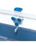 Comedouro para animais de estimação Ferplast Sippy 4676 Aço inoxidável 600 ml Transparente Roedores