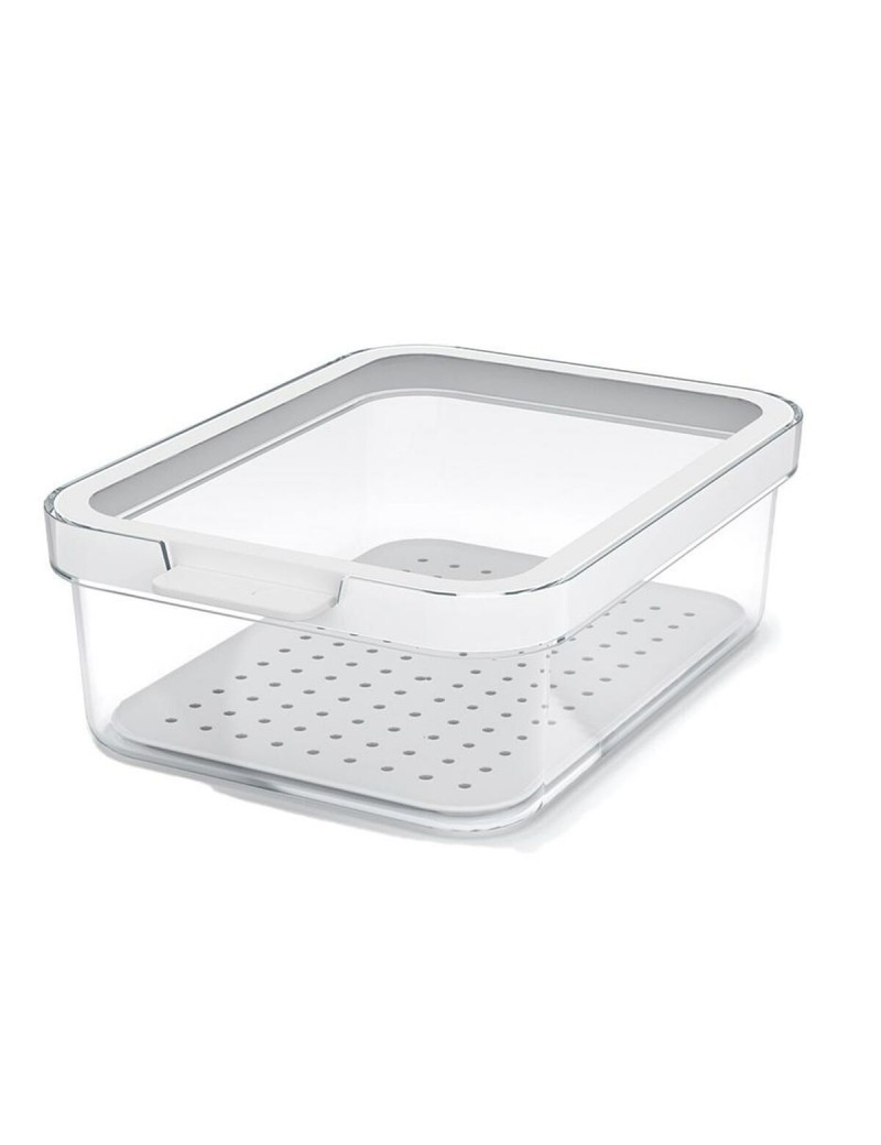Récipient de Conservation des Aliments Rotho Rondo Cauma Blanc Transparent 1,2 L