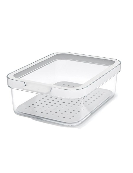 Récipient de Conservation des Aliments Rotho Rondo Cauma Blanc Transparent 1,2 L