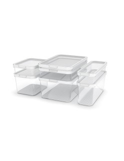 Food Preservation Container Rotho Rondo Cauma White Transparent 1,2 L