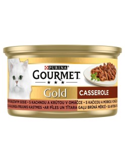 Comida para gato Purina GOURMET GOLD Pavo Pato 85 g