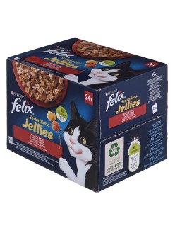 Katzenfutter Purina Huhn Rindfleisch Lamm Ente 24 x 85 g