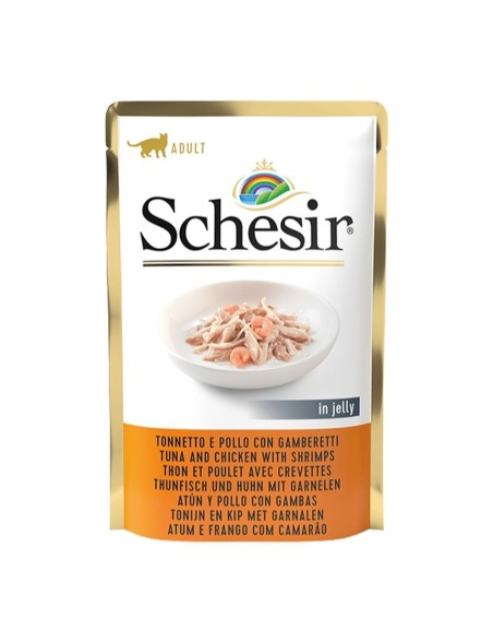Comida para gato Agras Pet Foods SCHESIR Pescado 85 g