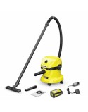 Aspiradora Kärcher WD 2-18 Amarillo Negro 225 W