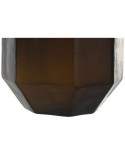 Jarrón Home ESPRIT Gris oscuro Cristal Moderno 18 x 18 x 22 cm