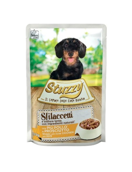 Comida húmeda Agras Pet Foods Sfilaccetti Pollo 100 g