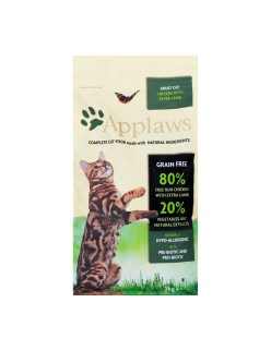 Comida para gato Applaws Chicken with lamb Adulto Pollo Cordero 2 Kg