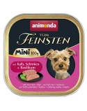 Comida húmeda Animonda Vom Feinsten Adult Mini Veal, ham and basil Ternera 100 g