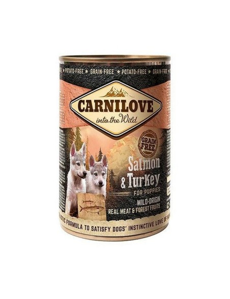 Wet food Carnilove Into the Wild Salmon & Turkey for Puppies Salmon Turkey Fish 400 g
