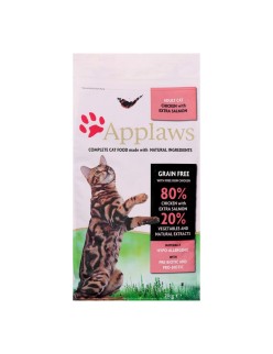 Comida para gato Applaws Chicken with salmon Adulto Pollo Salmón Pescado 2 Kg
