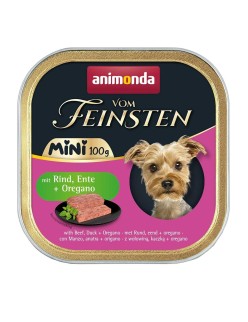 Comida húmeda Animonda Vom Feinsten Adult Mini Beef, duck and oregano Pollo 100 g