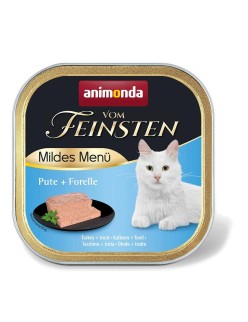 Comida para gato Animonda Vom Feinsten Mildes Menu Turkey and trout 100 g