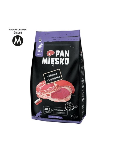 Pienso PAN MIĘSKO Ternera 9 kg