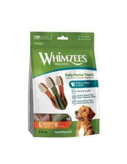 Snack per Cani Whimzees Adult Toothbrush L Verdure 360 g