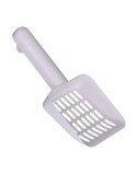 Arenero para Gatos Diamentiq Yoko Blanco Gris Plástico