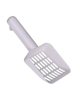Arenero para Gatos Diamentiq Yoko Blanco Gris Plástico