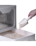 Lettiera per Gatti Diamentiq Yoko Bianco Grigio Plastica