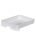 Arenero para Gatos Diamentiq Yoko Blanco Gris Plástico