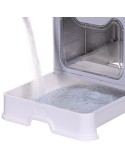 Lettiera per Gatti Diamentiq Yoko Bianco Grigio Plastica