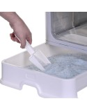 Caixa de Areia para Gatos Diamentiq Yoko Branco Cinzento Plástico