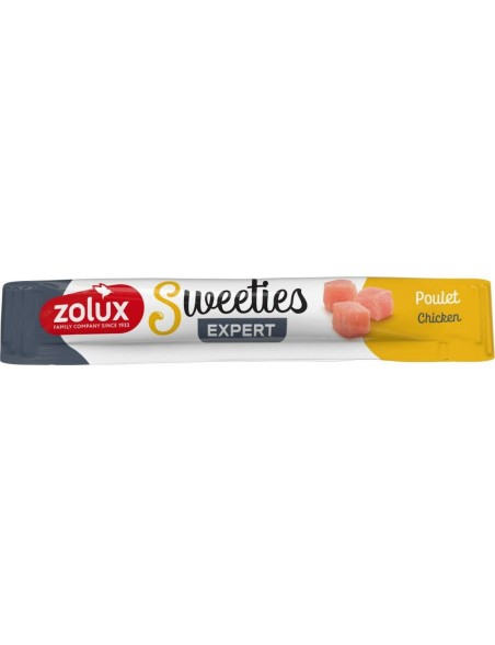 Snack para Gatos Zolux Sweeties Pollo 4 x 14 g