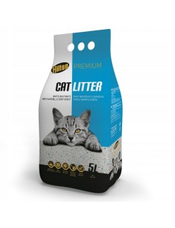Areia para Gatos Hilton Premium Bentonita Blanca 5 L