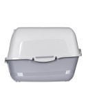Arenero para Gatos Diamentiq 4004508810DIA Blanco Gris Plástico