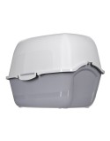 Arenero para Gatos Diamentiq 4004508810DIA Blanco Gris Plástico