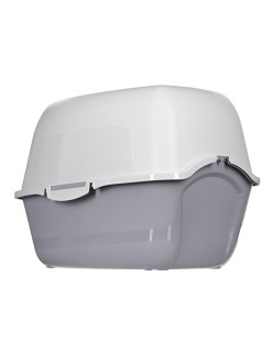 Arenero para Gatos Diamentiq 4004508810DIA Blanco Gris Plástico