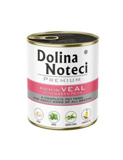 Alimentation humide Dolina Noteci Premium Veau 800 g